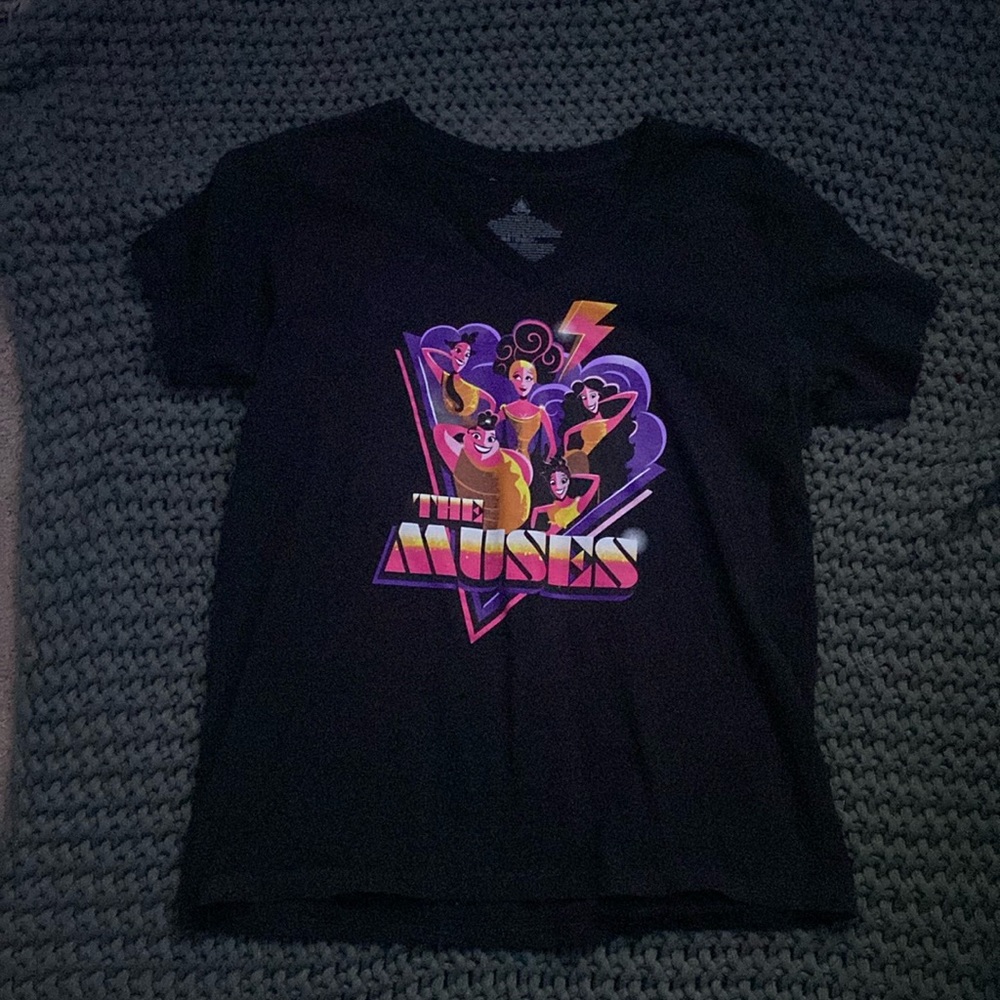Disney Hercules muses shirt in a size Medium but fits like a Small
